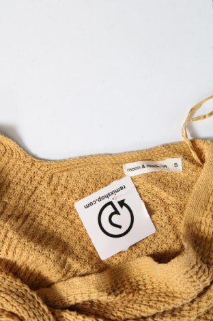 Дамски пуловер Moon & Meadow, Размер S, Цвят Жълт, Цена 5,72 лв.