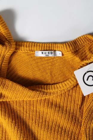 Γυναικείο πουλόβερ NA-KD, Μέγεθος S, Χρώμα Κίτρινο, Τιμή 4,49 €