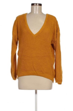 Дамски пуловер NA-KD, Размер S, Цвят Жълт, Цена 3,77 лв.