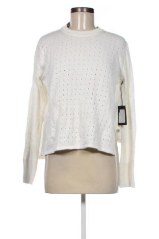Дамски пуловер Naanaa, Размер M, Цвят Бял, Цена 21,75 лв.