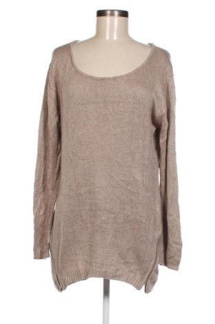 Γυναικείο πουλόβερ New York & Company, Μέγεθος M, Χρώμα  Μπέζ, Τιμή 5,38 €