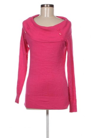 Дамски пуловер No Boundaries, Размер L, Цвят Розов, Цена 5,80 лв.