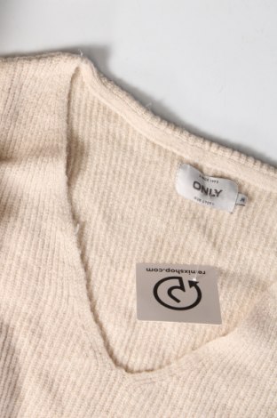 Γυναικείο πουλόβερ ONLY, Μέγεθος M, Χρώμα  Μπέζ, Τιμή 2,72 €