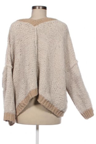 Дамски пуловер POL, Размер L, Цвят Бежов, Цена 7,04 лв.