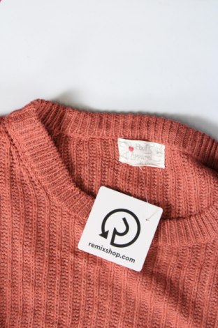 Γυναικείο πουλόβερ Poof, Μέγεθος M, Χρώμα Καφέ, Τιμή 2,15 €