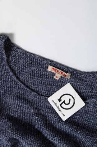 Дамски пуловер Review, Размер M, Цвят Син, Цена 5,22 лв.