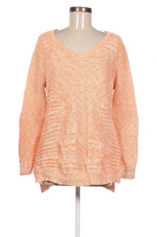 Дамски пуловер Rockmans, Размер M, Цвят Оранжев, Цена 5,80 лв.
