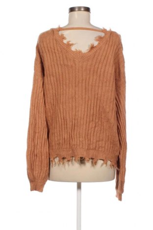 Дамски пуловер Rue 21, Размер M, Цвят Кафяв, Цена 8,70 лв.
