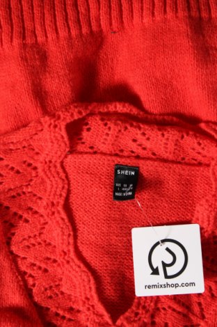 Dámsky pulóver SHEIN, Veľkosť M, Farba Červená, Cena  2,63 €