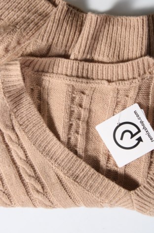 Дамски пуловер SHEIN, Размер L, Цвят Кафяв, Цена 4,93 лв.