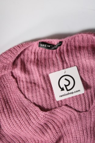 Дамски пуловер SHEIN, Размер L, Цвят Пепел от рози, Цена 5,80 лв.