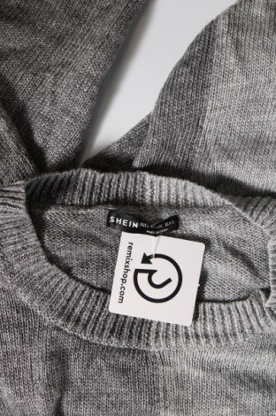 Дамски пуловер SHEIN, Размер L, Цвят Сив, Цена 8,70 лв.