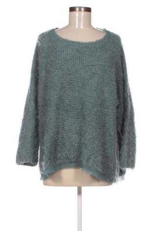 Γυναικείο πουλόβερ Samoon By Gerry Weber, Μέγεθος XL, Χρώμα Μπλέ, Τιμή 6,28 €