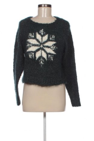 Дамски пуловер Shrinking Violet, Размер M, Цвят Зелен, Цена 5,22 лв.