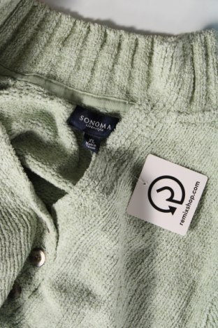 Дамски пуловер Sonoma, Размер XL, Цвят Зелен, Цена 5,80 лв.