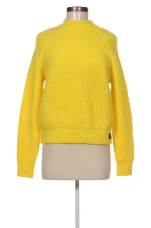 Γυναικείο πουλόβερ Superdry, Μέγεθος S, Χρώμα Κίτρινο, Τιμή 47,94 €