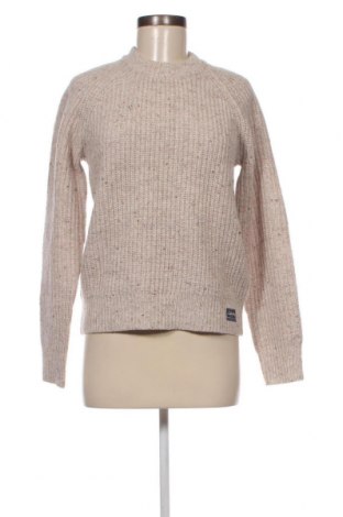 Γυναικείο πουλόβερ Superdry, Μέγεθος M, Χρώμα  Μπέζ, Τιμή 47,94 €