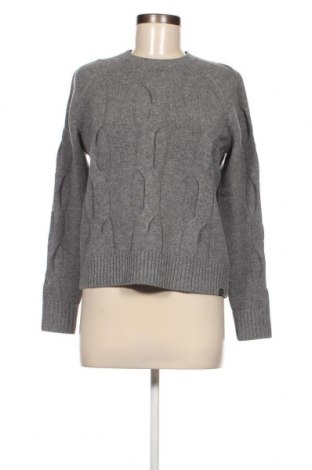 Γυναικείο πουλόβερ Superdry, Μέγεθος XS, Χρώμα Γκρί, Τιμή 47,94 €