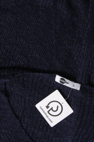 Γυναικείο πουλόβερ Takko Fashion, Μέγεθος L, Χρώμα Μπλέ, Τιμή 1,97 €