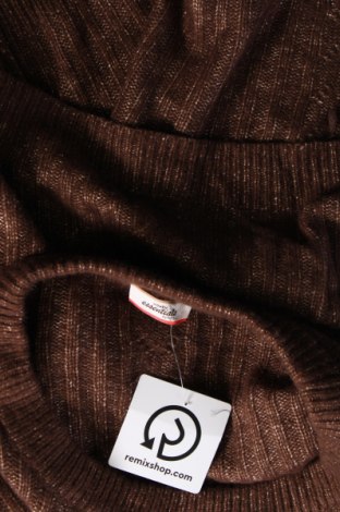 Дамски пуловер Tchibo, Размер S, Цвят Кафяв, Цена 5,80 лв.