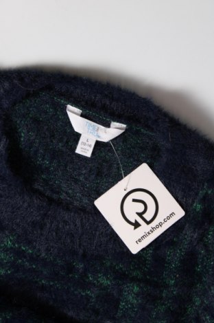 Дамски пуловер Time and tru, Размер L, Цвят Син, Цена 6,09 лв.
