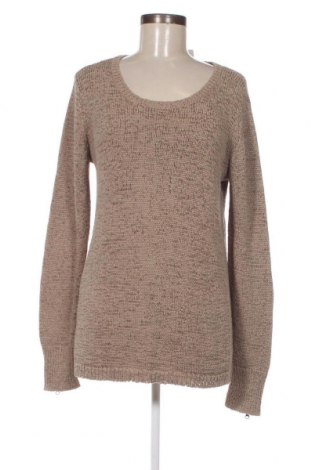 Дамски пуловер Uno Due, Размер L, Цвят Бежов, Цена 44,00 лв.