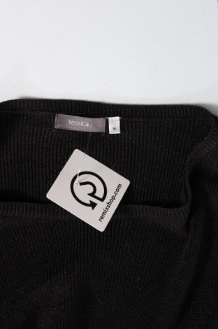 Дамски пуловер Yessica, Размер M, Цвят Черен, Цена 7,25 лв.