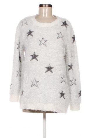 Дамски пуловер Yessica, Размер L, Цвят Бял, Цена 5,51 лв.
