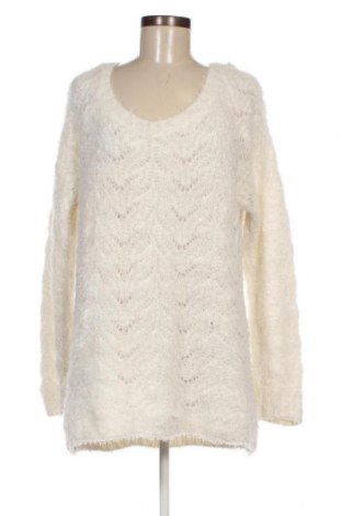 Дамски пуловер Yessica, Размер L, Цвят Бял, Цена 3,77 лв.