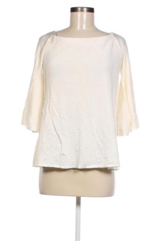 Pulover de femei Zara Knitwear, Mărime S, Culoare Ecru, Preț 16,45 Lei