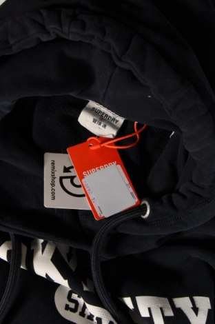 Γυναικείο φούτερ Superdry, Μέγεθος XS, Χρώμα Μπλέ, Τιμή 16,78 €