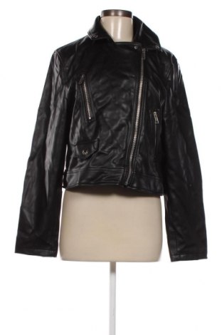 Γυναικείο δερμάτινο μπουφάν ASOS, Μέγεθος XL, Χρώμα Μαύρο, Τιμή 49,48 €