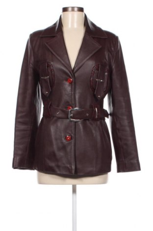 Dámska kožená bunda  Alpina, Veľkosť M, Farba Červená, Cena  118,10 €