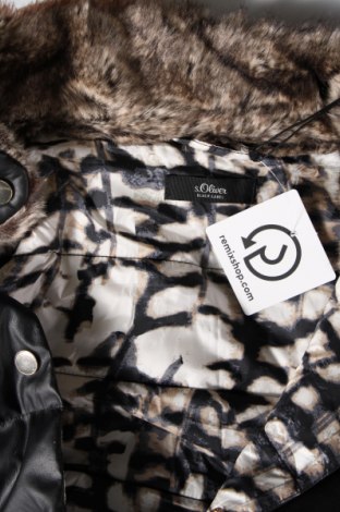 Dámska kožená bunda  S.Oliver, Veľkosť M, Farba Čierna, Cena  49,48 €