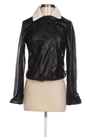 Γυναικείο δερμάτινο μπουφάν Wednesday's Girl, Μέγεθος XXS, Χρώμα Μαύρο, Τιμή 49,48 €