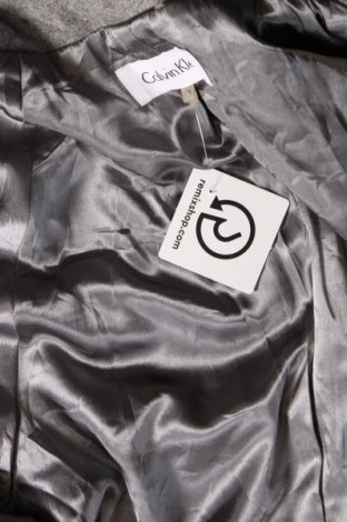 Damenmantel Calvin Klein, Größe XS, Farbe Grau, Preis 36,56 €