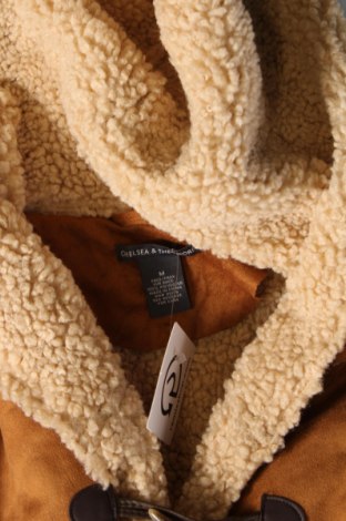 Дамско палто Chelsea & Theodore, Размер M, Цвят Кафяв, Цена 28,70 лв.