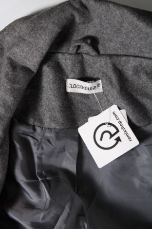 Γυναικείο παλτό Clockhouse, Μέγεθος L, Χρώμα Γκρί, Τιμή 7,28 €