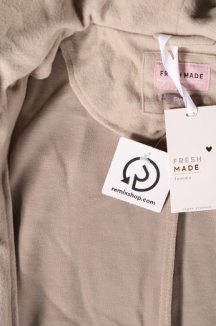 Γυναικείο παλτό Fresh Made, Μέγεθος S, Χρώμα  Μπέζ, Τιμή 34,10 €