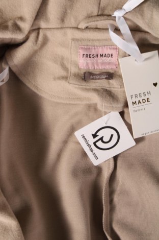 Γυναικείο παλτό Fresh Made, Μέγεθος M, Χρώμα  Μπέζ, Τιμή 17,53 €