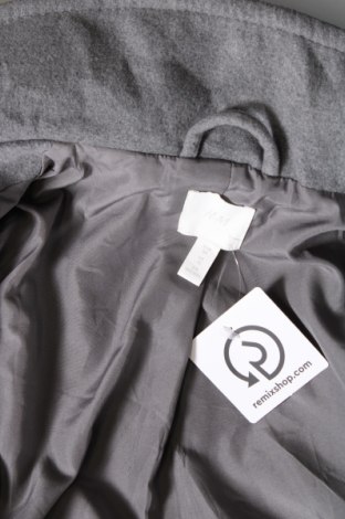 Дамско палто H&M, Размер M, Цвят Сив, Цена 37,45 лв.
