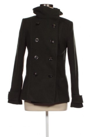 Дамско палто H&M, Размер M, Цвят Зелен, Цена 37,45 лв.