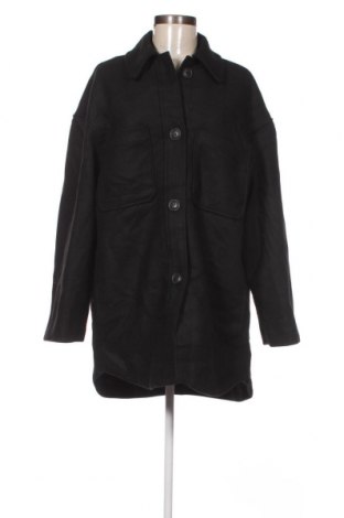 Дамско палто H&M, Размер S, Цвят Черен, Цена 80,25 лв.