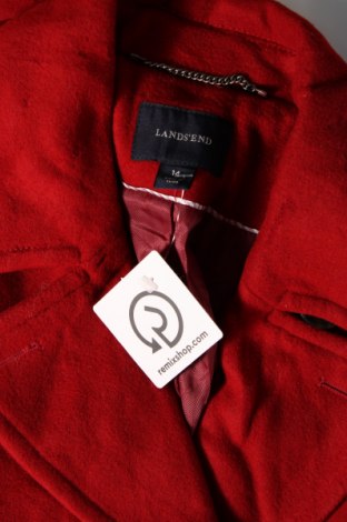 Damenmantel Lands' End, Größe M, Farbe Rot, Preis € 29,78