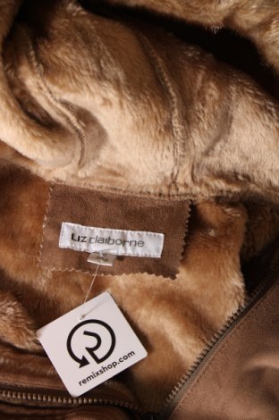 Дамско палто Liz Claiborne, Размер XL, Цвят Кафяв, Цена 14,98 лв.