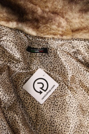 Γυναικείο παλτό Made In Italy, Μέγεθος S, Χρώμα Καφέ, Τιμή 19,86 €