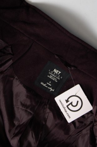 Дамско палто Net, Размер XS, Цвят Червен, Цена 19,26 лв.