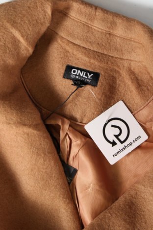 Γυναικείο παλτό ONLY, Μέγεθος L, Χρώμα  Μπέζ, Τιμή 22,79 €