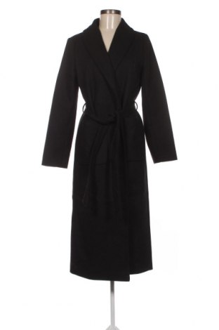 Дамско палто Pieces, Размер M, Цвят Черен, Цена 95,00 лв.