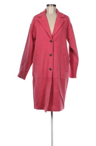 Дамско палто Pieces, Размер L, Цвят Розов, Цена 109,00 лв.